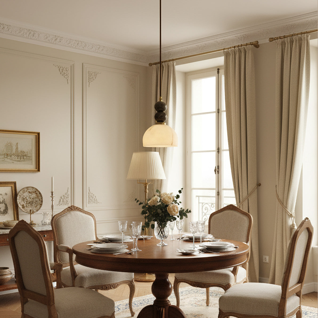 Mebarlea Alabaster Pendant Light