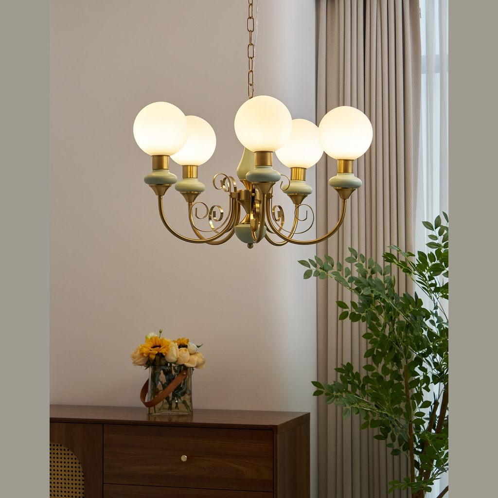 Belvinira Globe Chandelier