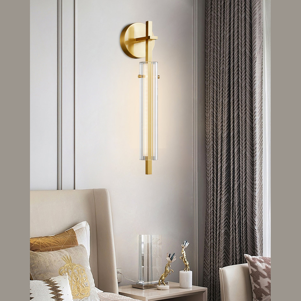 Lefemor Fluted Wall Light
