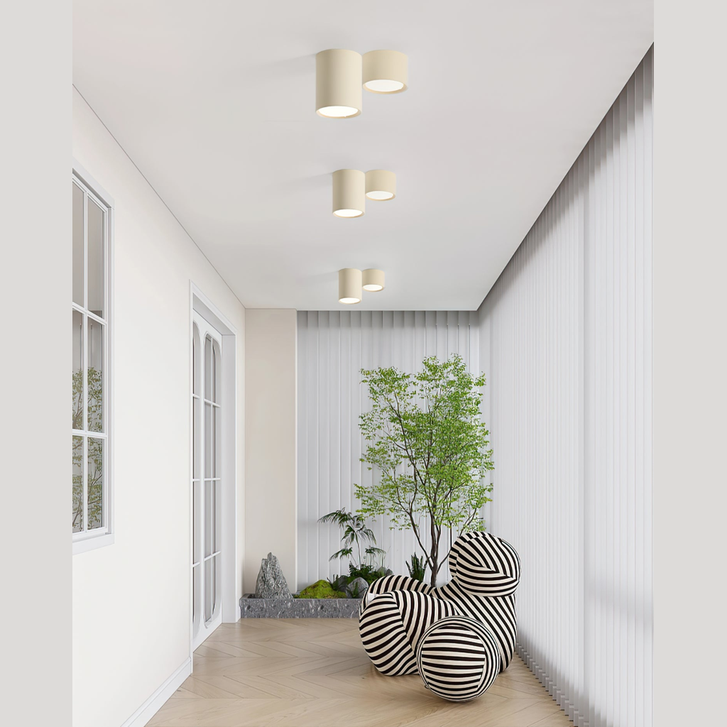 Plafonnier minimaliste Gamontellea