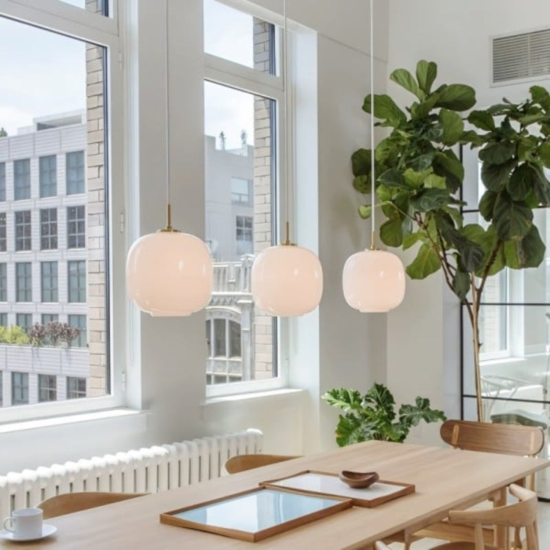 Rona Opal Glass Pendant Light