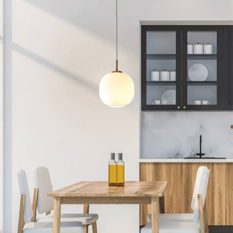 Rona Opal Glass Pendant Light
