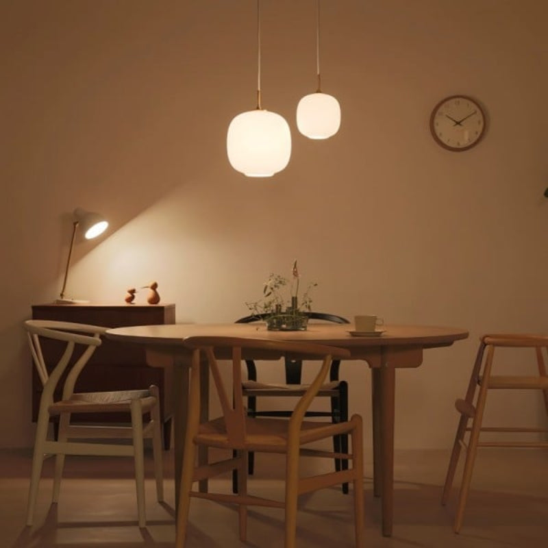 Rona Opal Glass Pendant Light