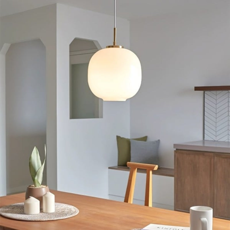 Rona Opal Glass Pendant Light