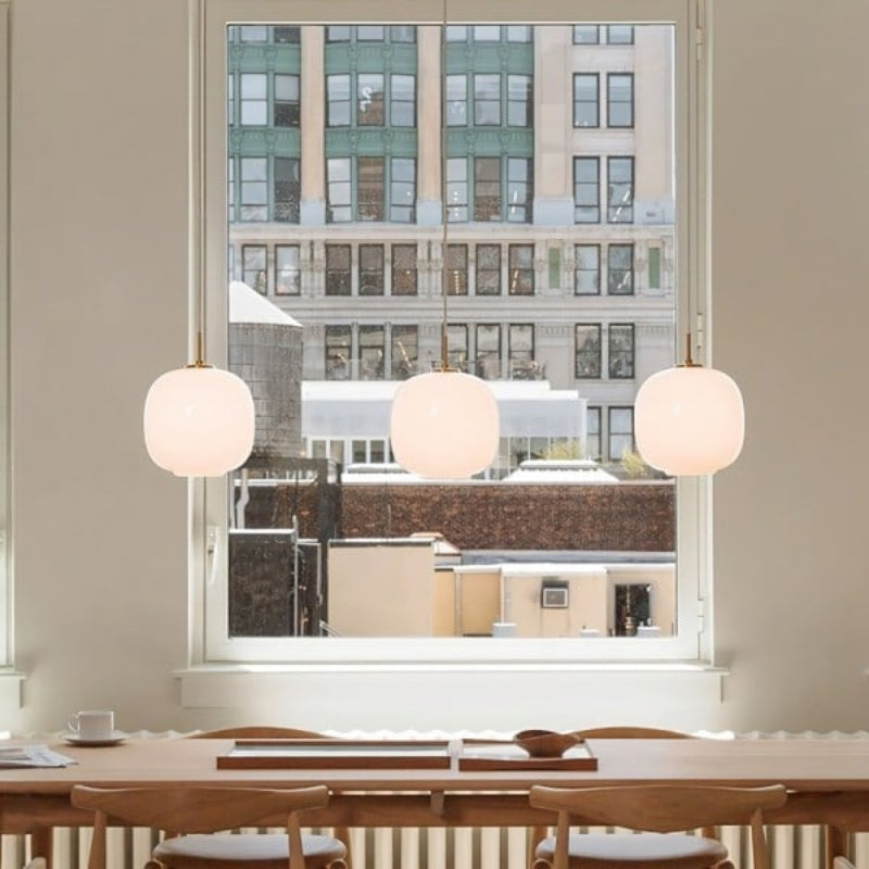 Rona Opal Glass Pendant Light