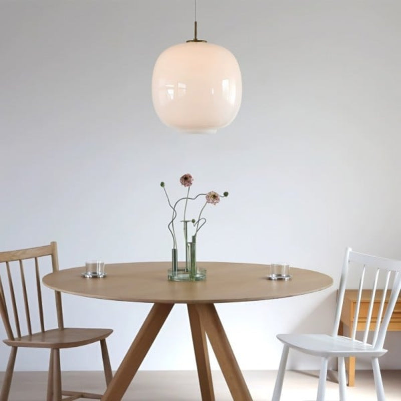 Rona Opal Glass Pendant Light