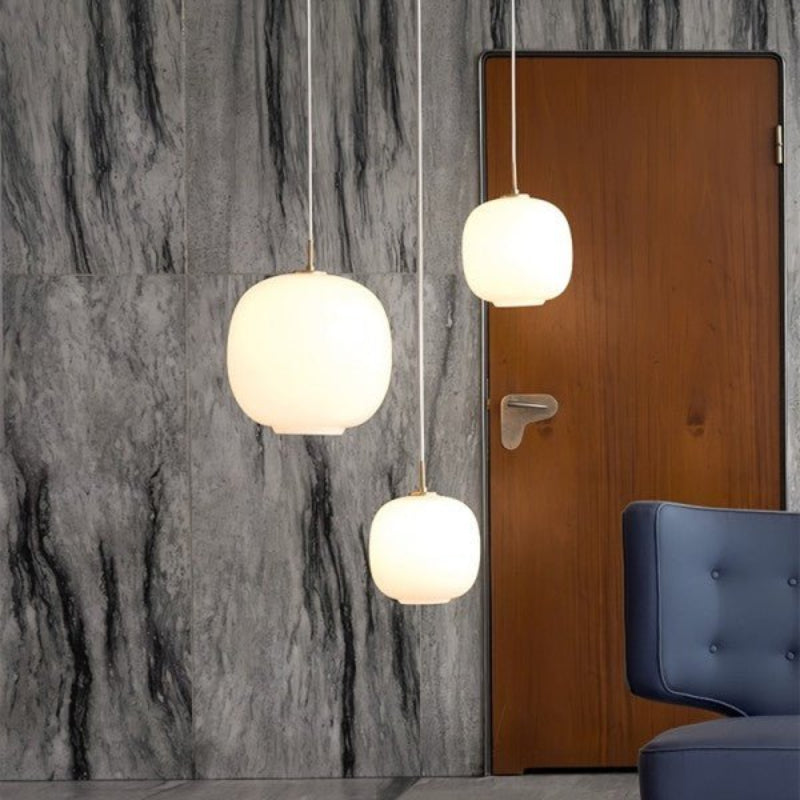 Rona Opal Glass Pendant Light