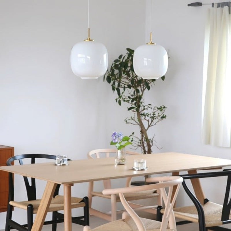 Rona Opal Glass Pendant Light