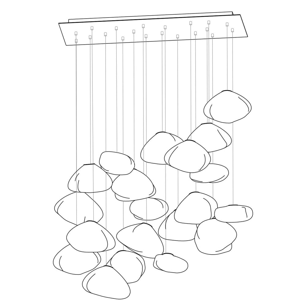Fabel Sculptural Pendant Light