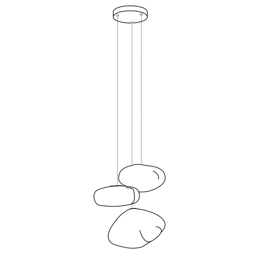 Fabel Sculptural Pendant Light