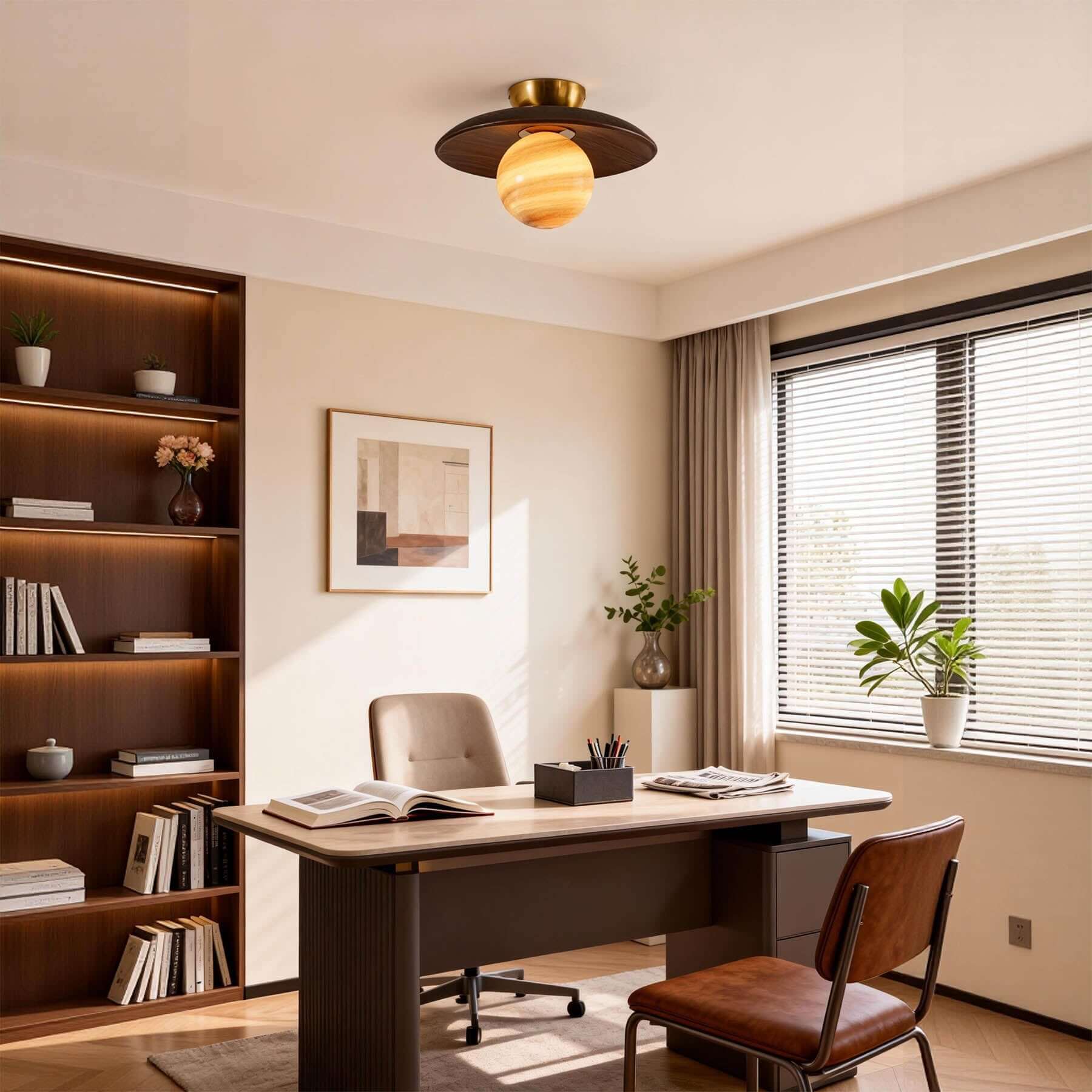 Ofora Round Ceiling Light
