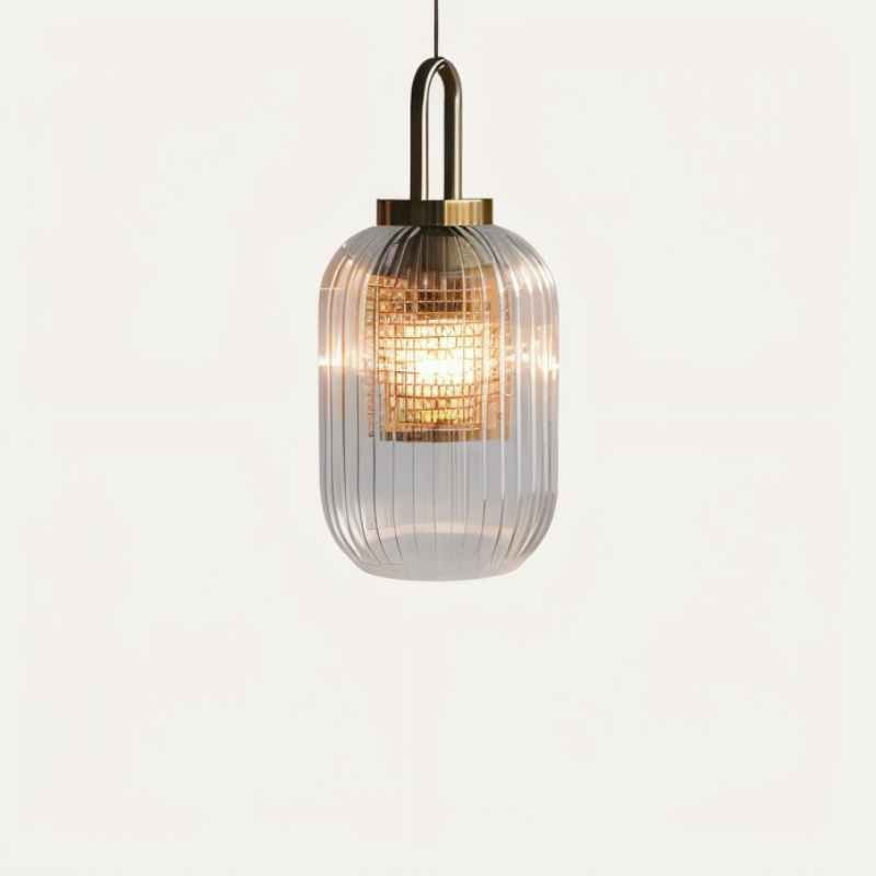 Ceroca Ribbed Pendant Light