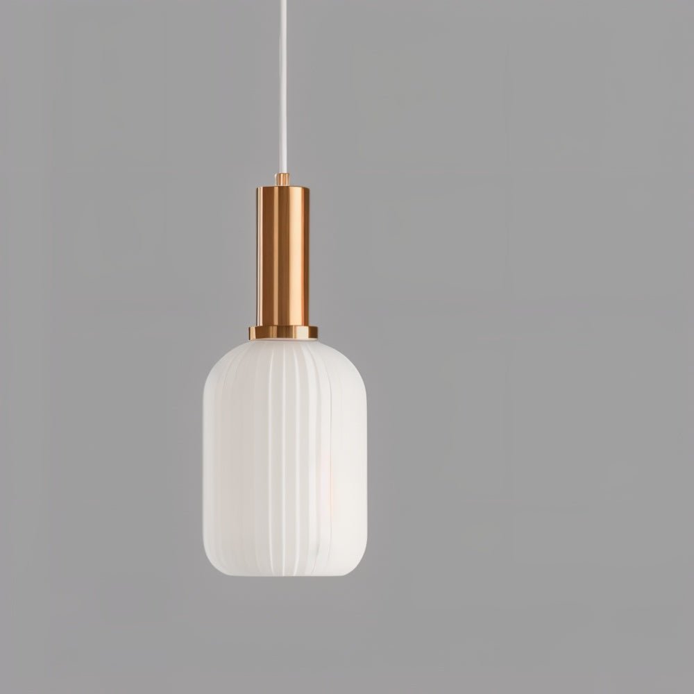Tello Ribbed Pendant Light