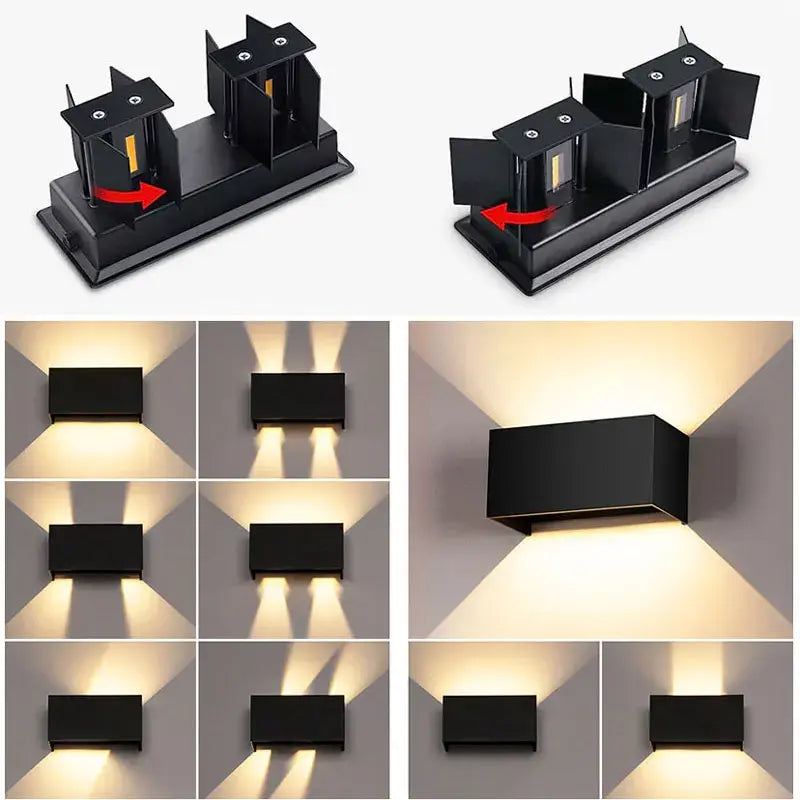 Ribun Outdoor Wall Lamp