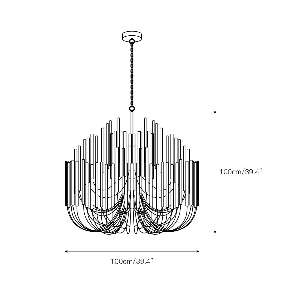 Alvino Round Chandelier