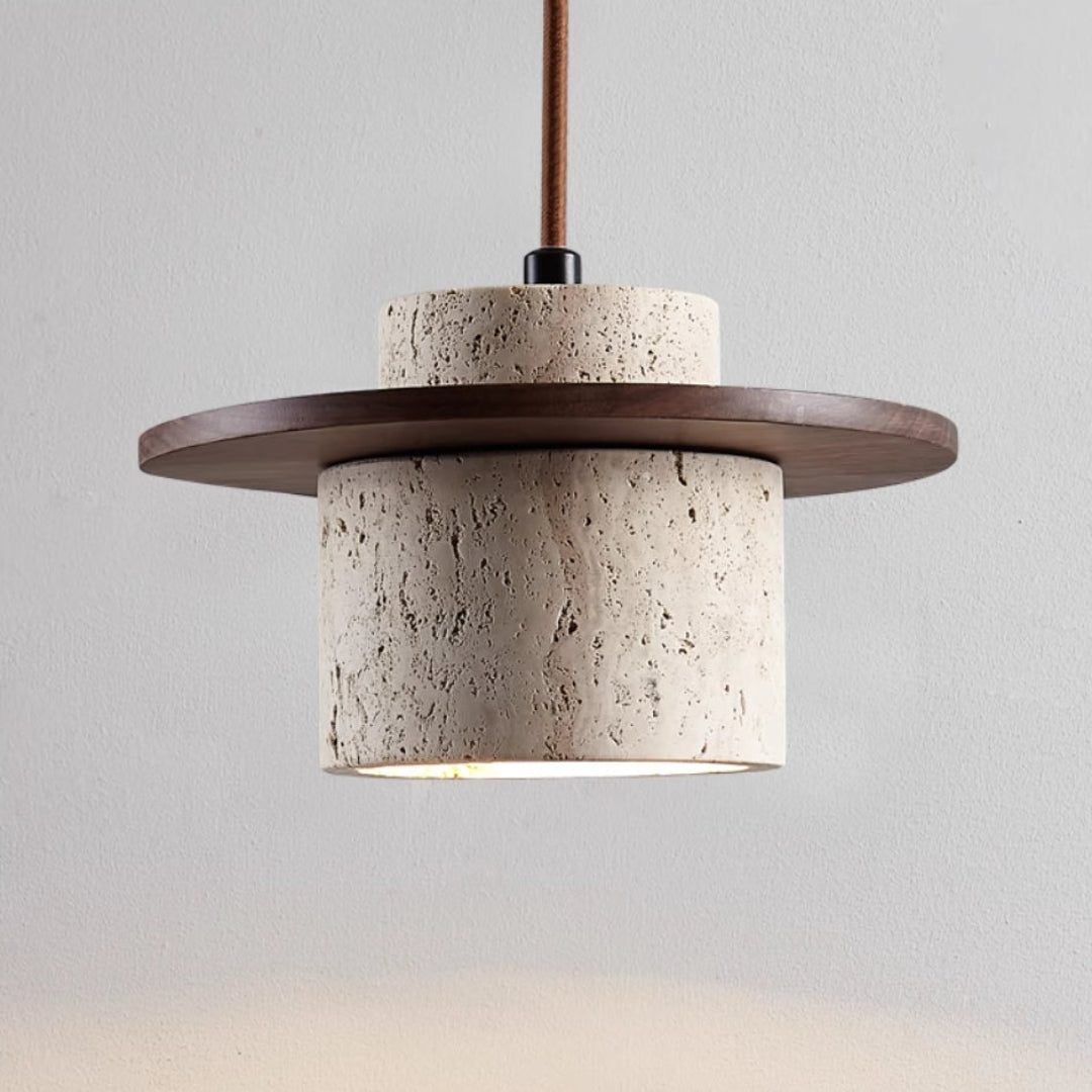 Corsan Travertine Pendant Light